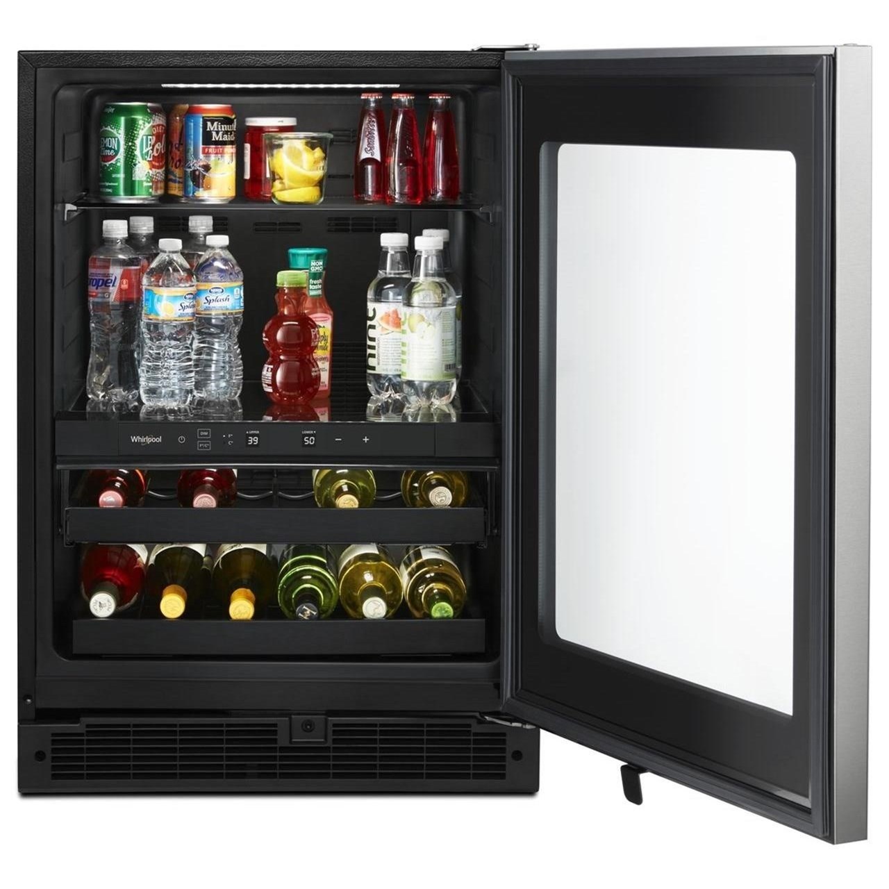 Whirlpool 24inch Wide Undercounter Beverage Center 5.2 cu. ft
